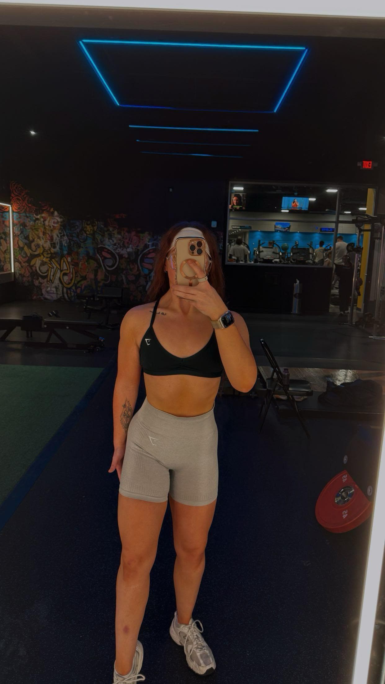 Cara, after training